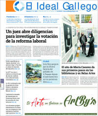 Portada de El Ideal Gallego (Espa&ntilde;a)