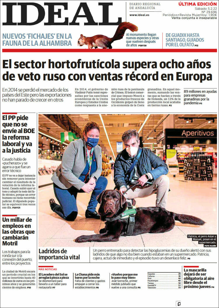 Portada de Ideal (Espa&ntilde;a)