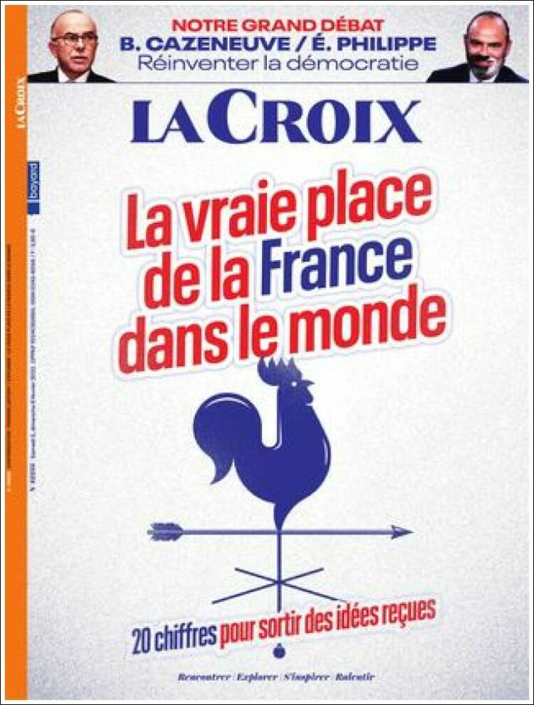 Portada de La Croix (Francia)
