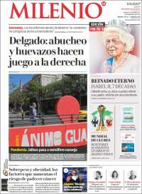 Portada de Milenio - Jalisco (M&eacute;xico)