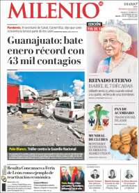 Portada de Milenio de León (M&eacute;xico)