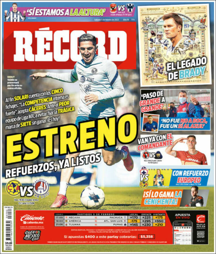 Portada de Record (M&eacute;xico)