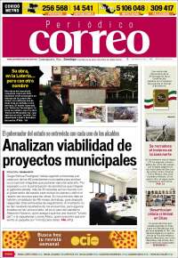 Portada de Correo - El diario del Estado de Guanajuato (México)