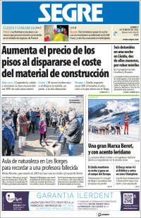 Portada de Segre  (Espa&ntilde;a)