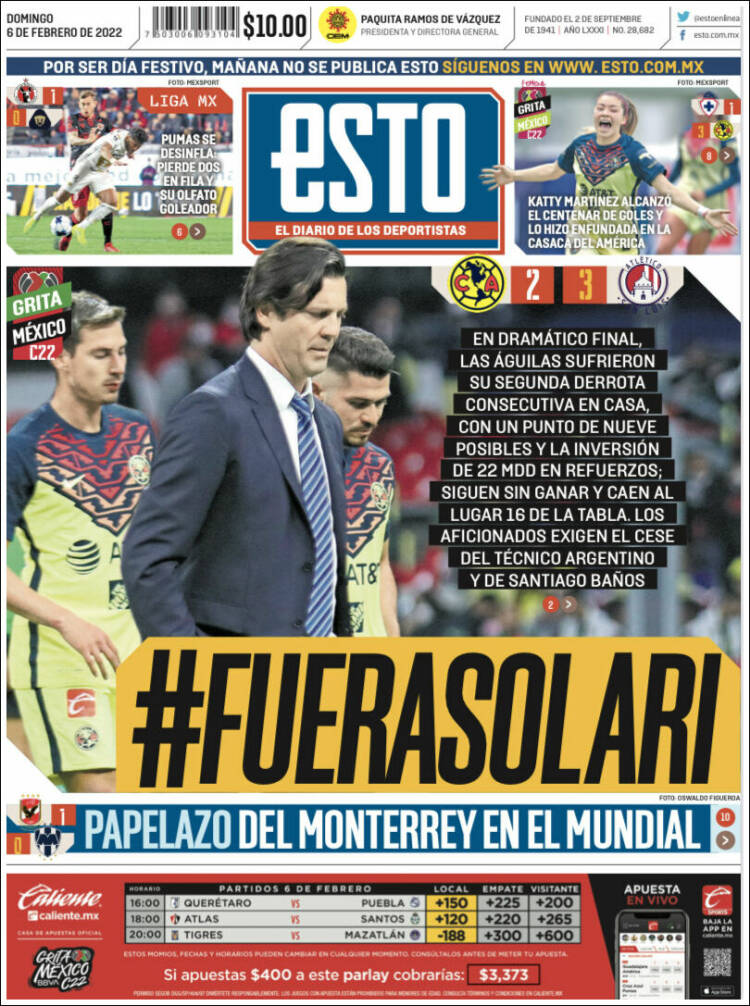 Portada de Esto (México)
