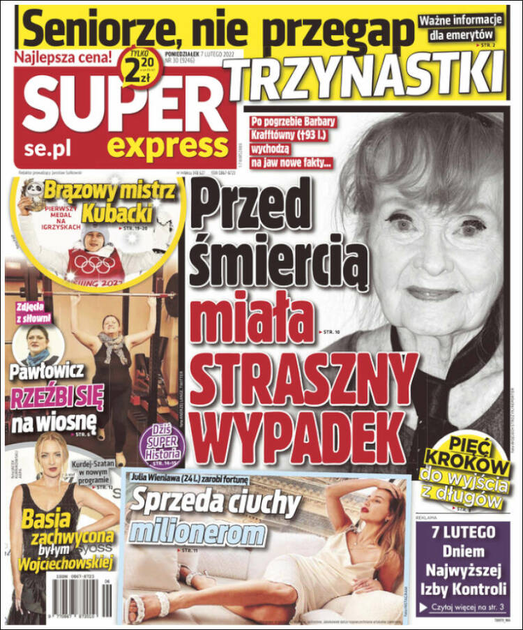 Portada de Super Express (Polonia)