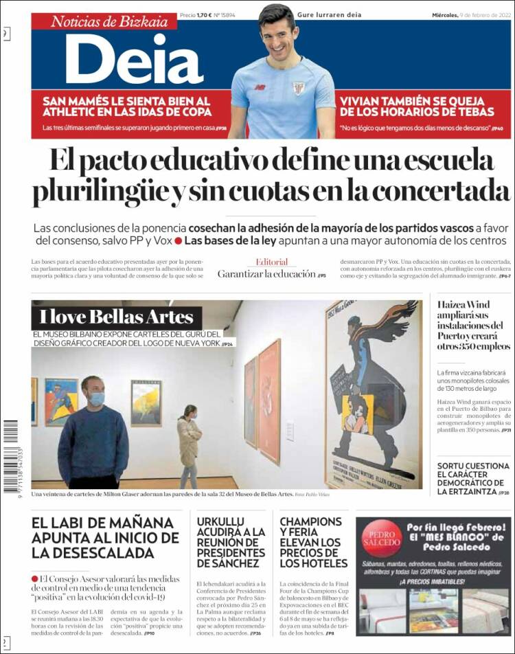 Portada de Deia (España)