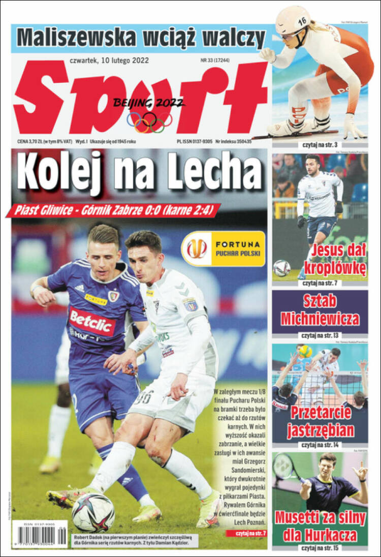 Portada de Katowicki Sport (Polonia)