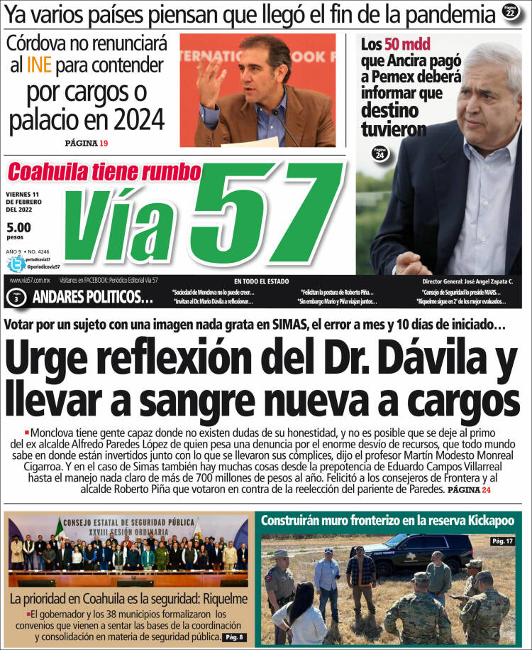 Portada de Via57 (M&eacute;xico)