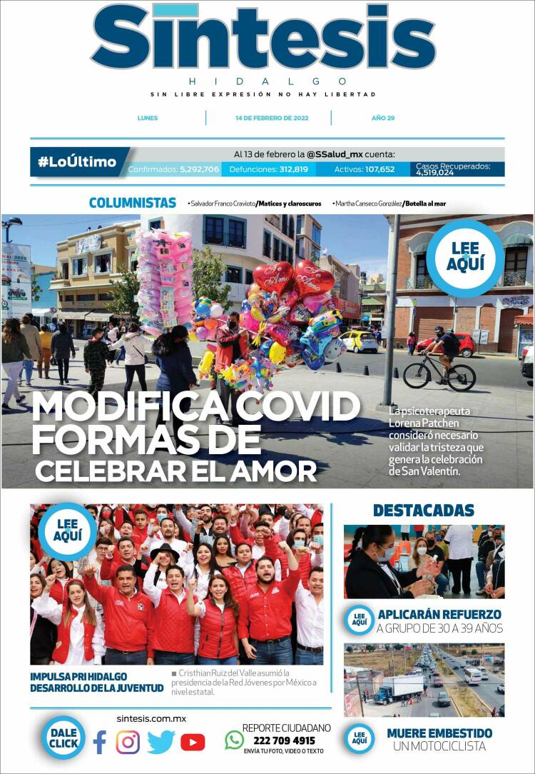 Portada de Sistesis - Hidalgo (México)