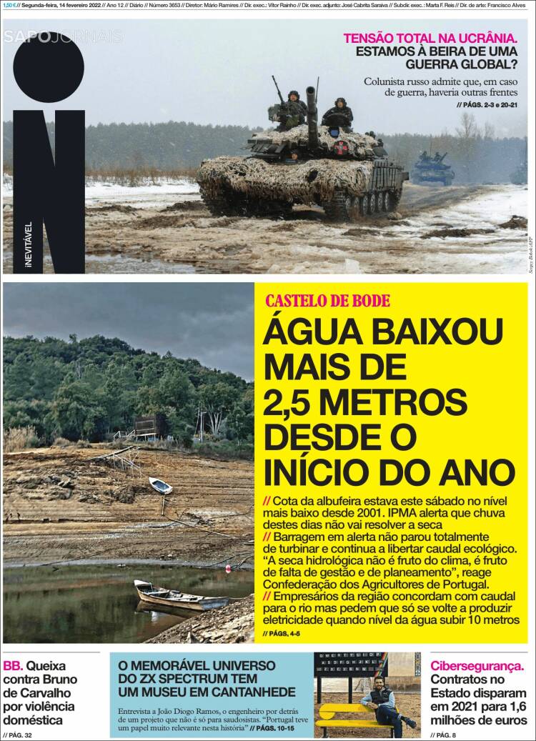 Portada de I - informação (Portugal)