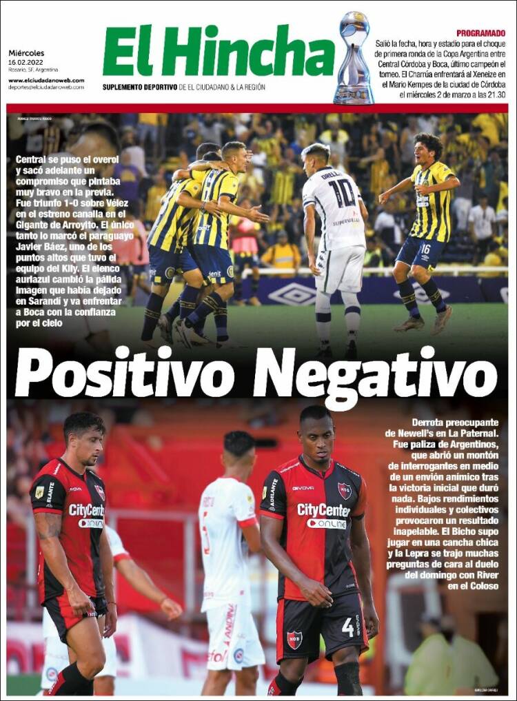 Portada de El Hincha (Argentina)