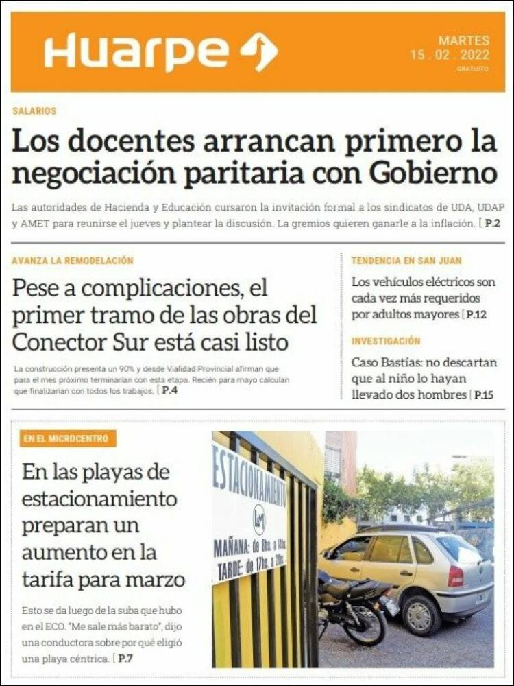 Portada de Huarpe (Argentina)