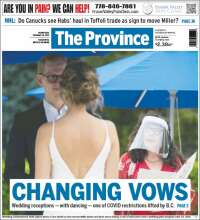 Portada de The Province (Canadá)