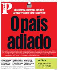 Portada de Público (Portugal)