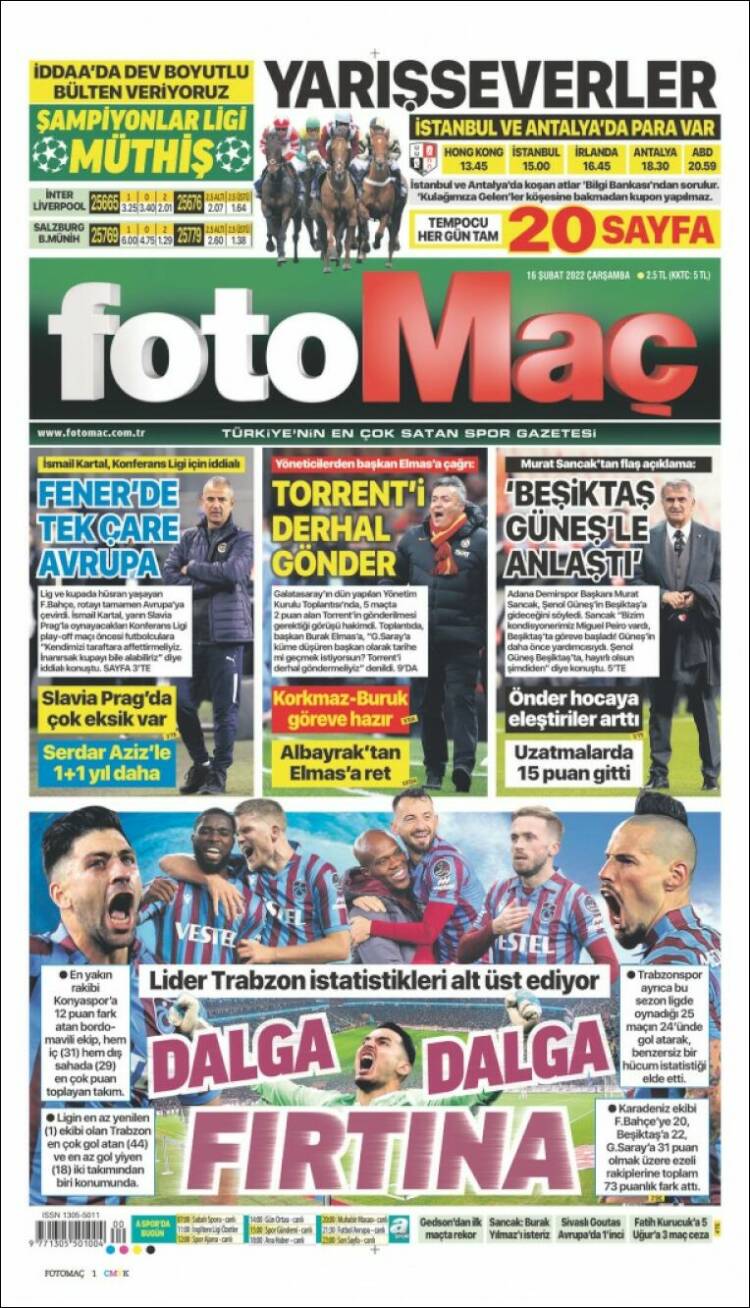 Portada de Fotomaç (Turqu&iacute;a)