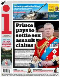 Portada de The i (United Kingdom)