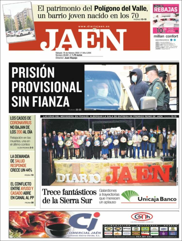 Portada de Diario Jaén (Espa&ntilde;a)