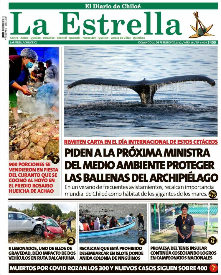 Portada de Estrella de Chiloé (Chile)