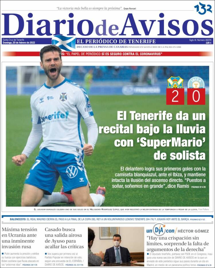 Portada de Diarios de Avisos (Espa&ntilde;a)