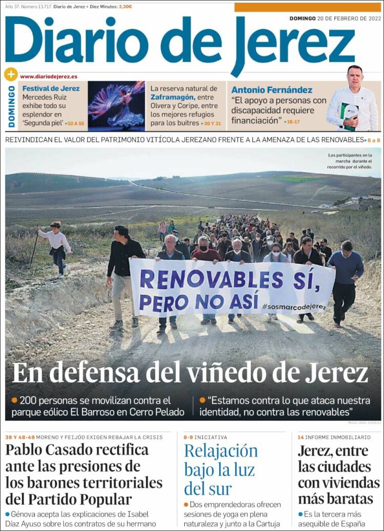 Portada de Diario de Jerez (Espa&ntilde;a)