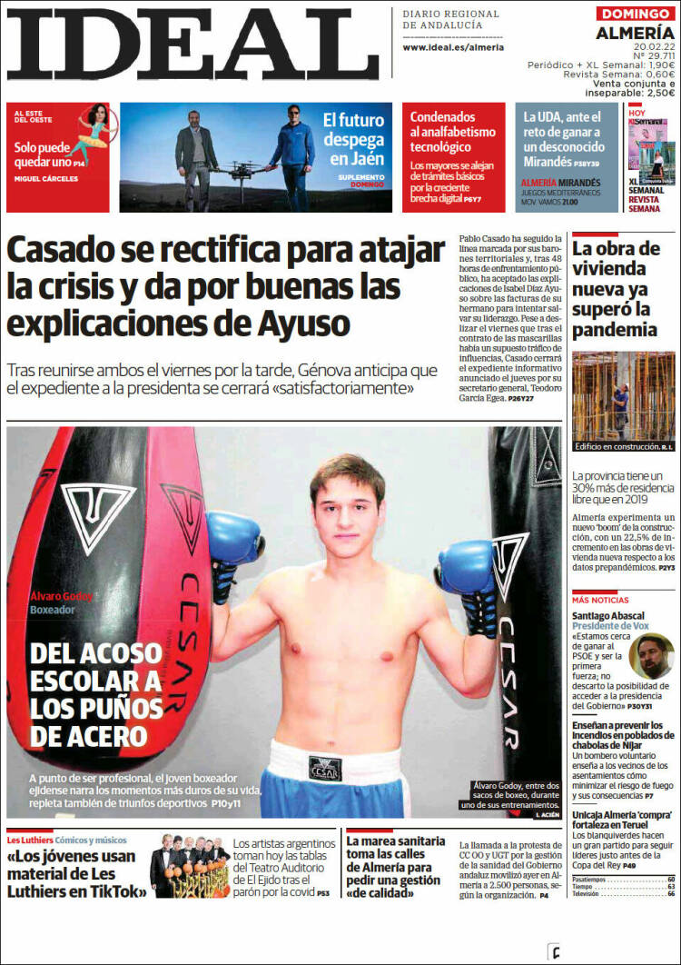 Portada de Ideal Almeria (Espa&ntilde;a)