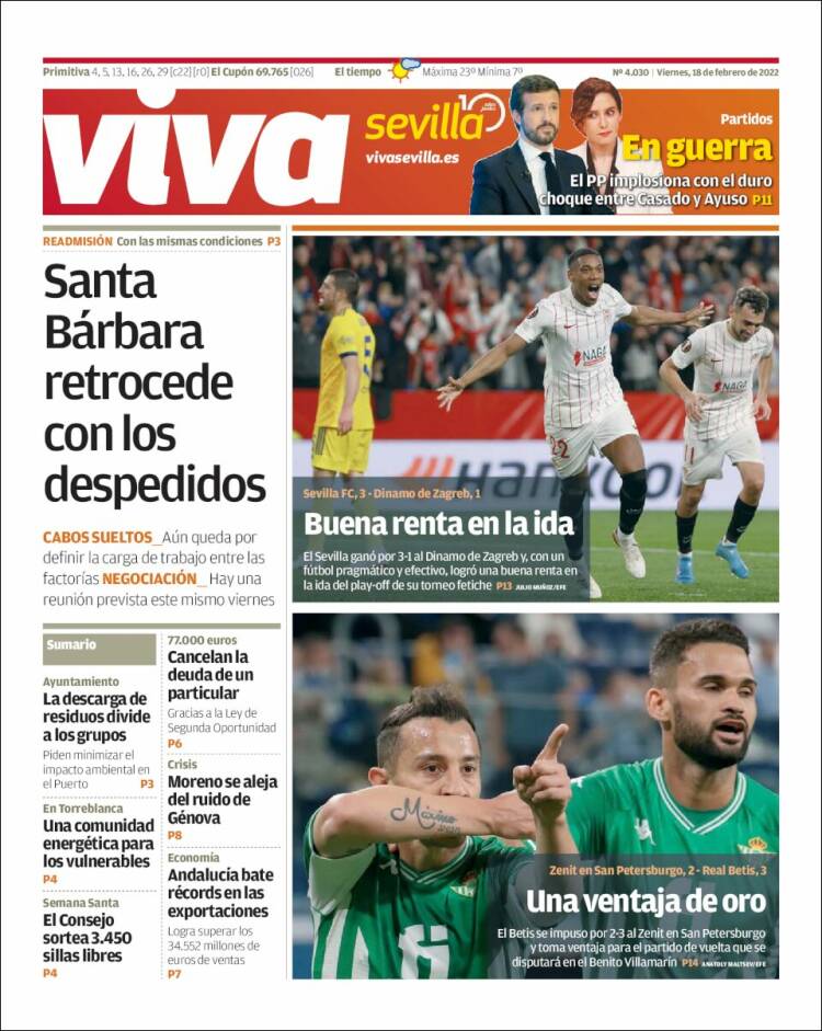 Portada de Viva Sevilla (Espa&ntilde;a)