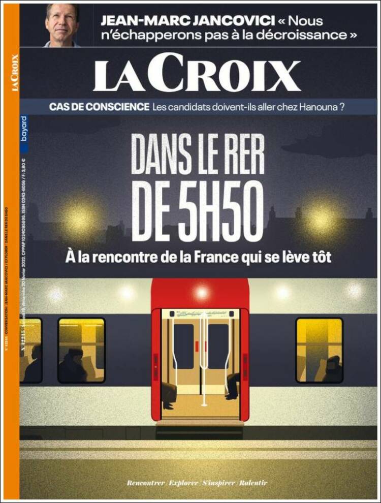 Portada de La Croix (Francia)