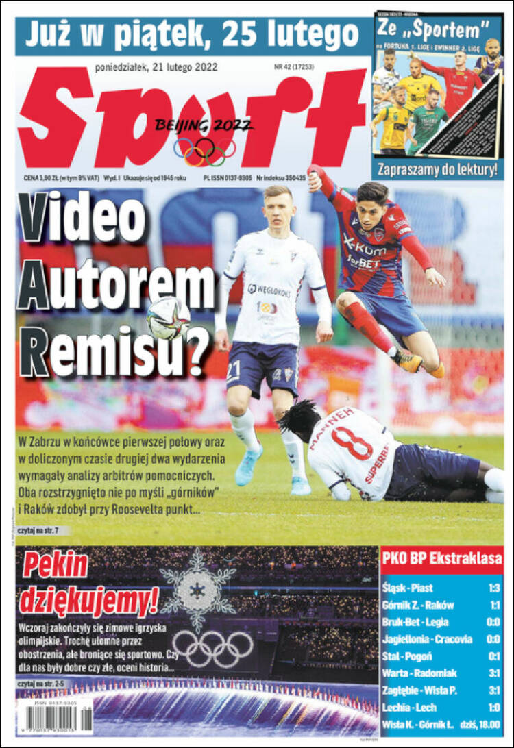 Portada de Katowicki Sport (Polonia)