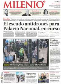 Portada de Milenio - Jalisco (México)