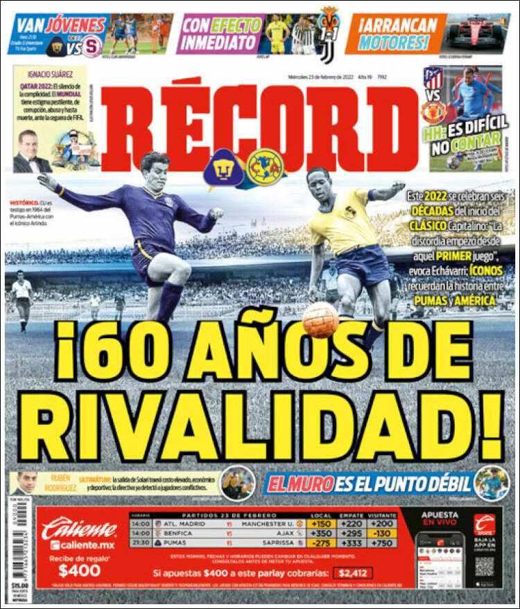 Portada de Record (México)