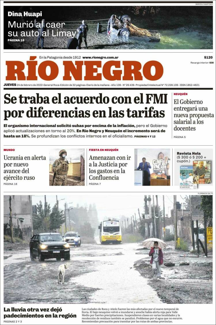 Portada de Rio Negro (Argentina)