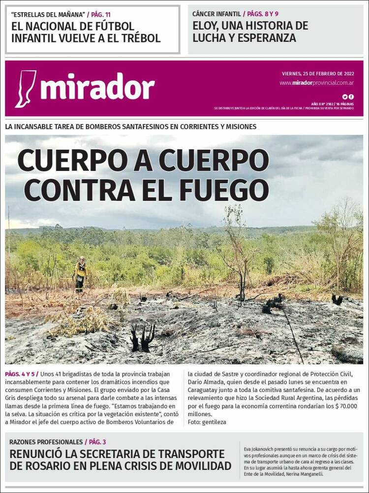 Portada de Mirador Provincial (Argentina)