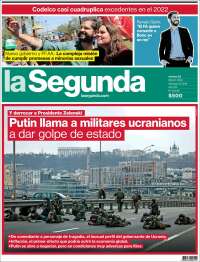 Portada de La Segunda (Chile)