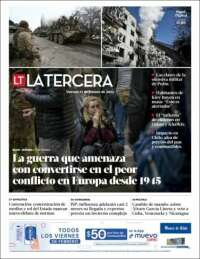 Portada de La Tercera (Chile)