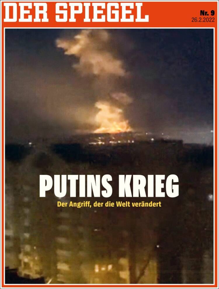Portada de Der Spiegel (Alemania)
