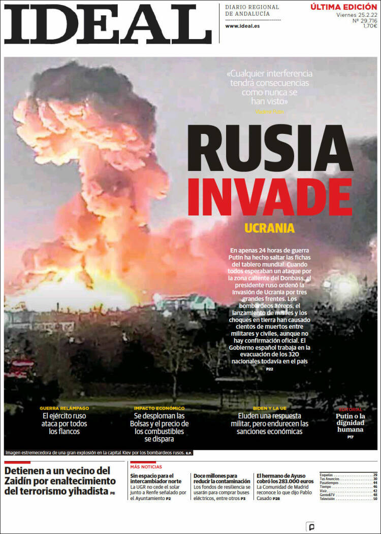 Portada de Ideal (Espa&ntilde;a)