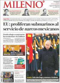 Portada de Milenio (M&eacute;xico)