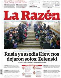 Portada de La Razón (M&eacute;xico)