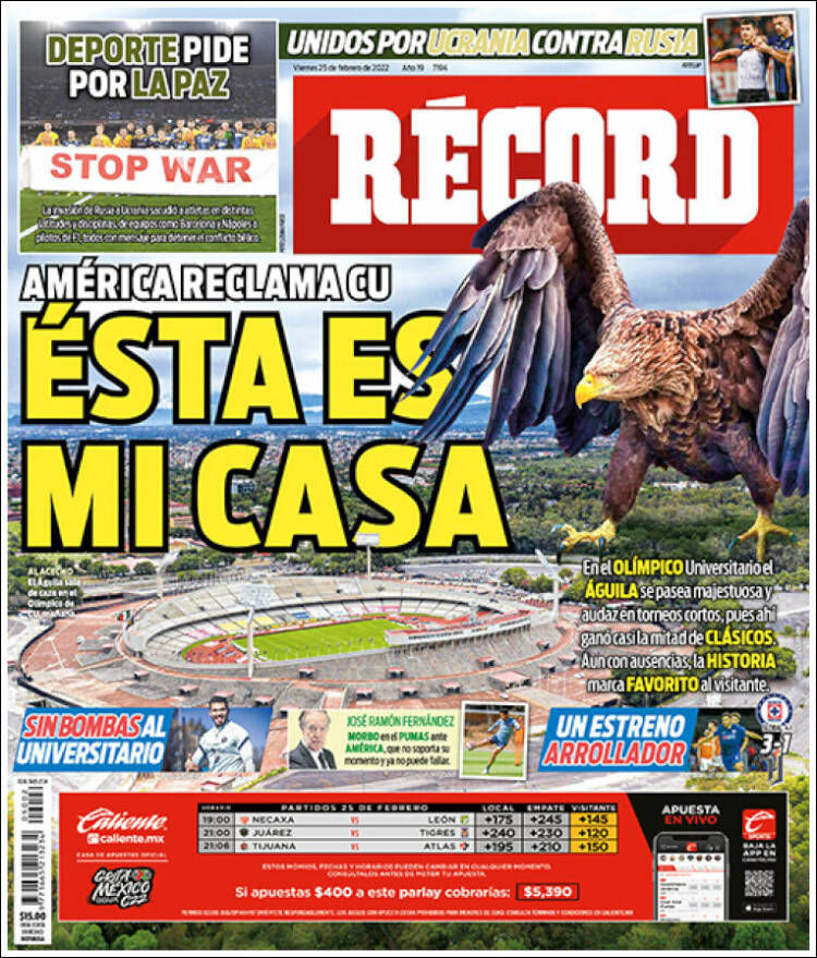 Portada de Record (M&eacute;xico)
