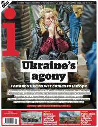 Portada de The i (Reino Unido)