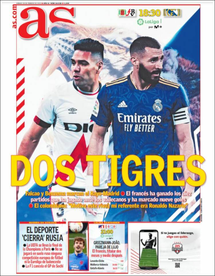 Portada de As (España)
