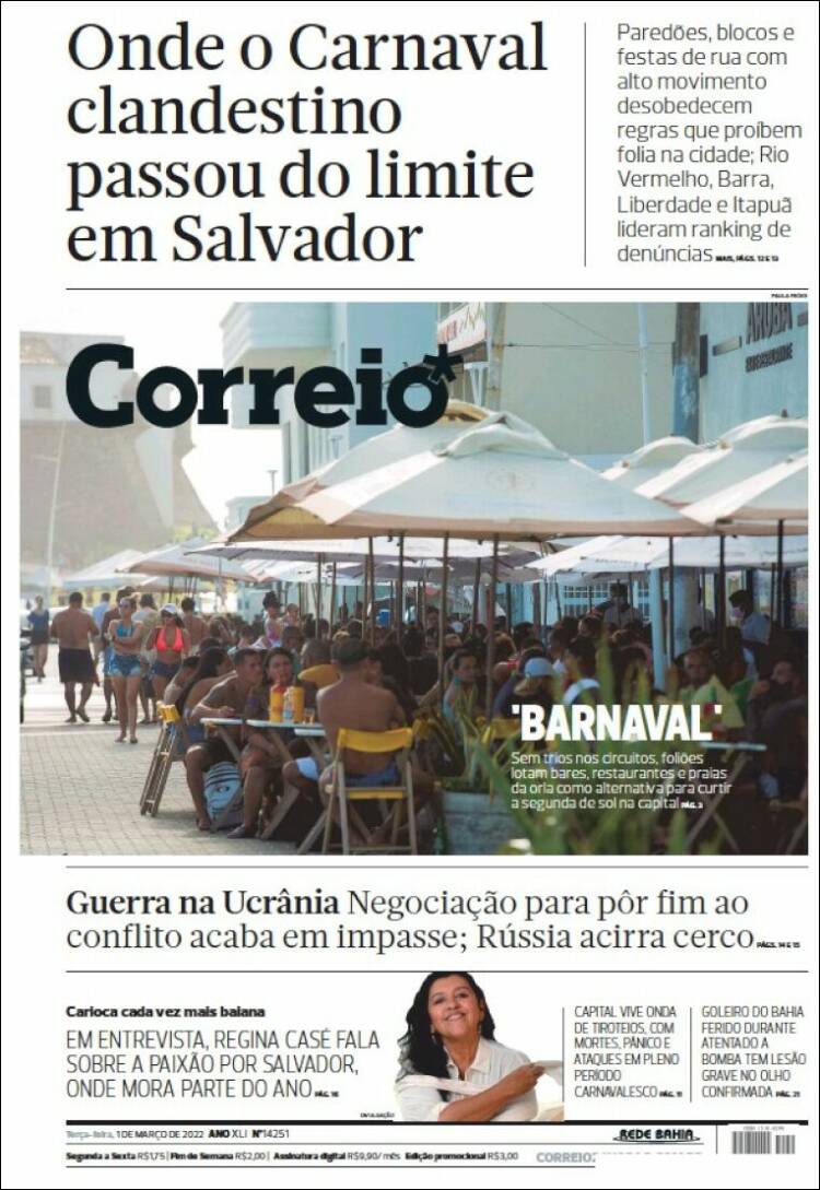 Portada de Correio* (Brasil)