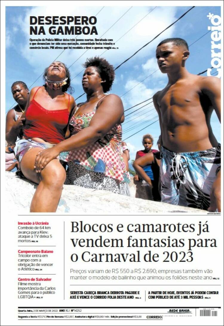 Portada de Correio* (Brasil)