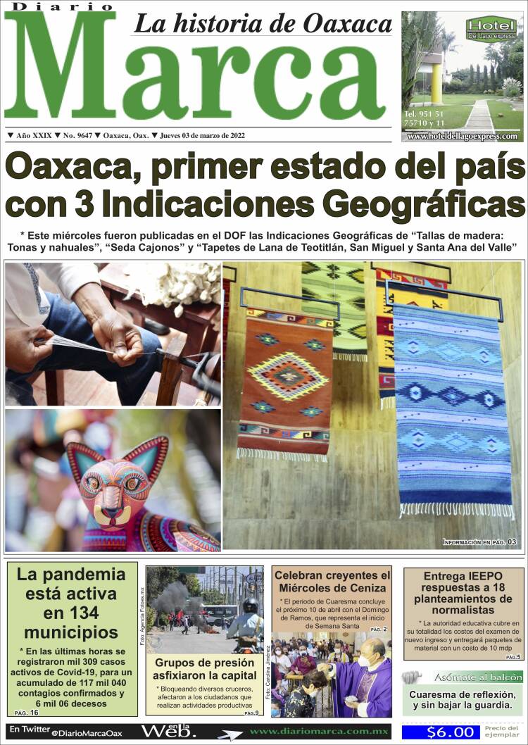 Portada de Diario Marca (M&eacute;xico)