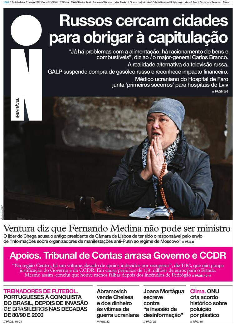 Portada de I - informação (Portugal)