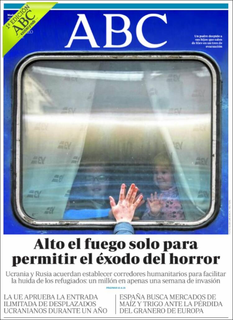 Portada de ABC (España)