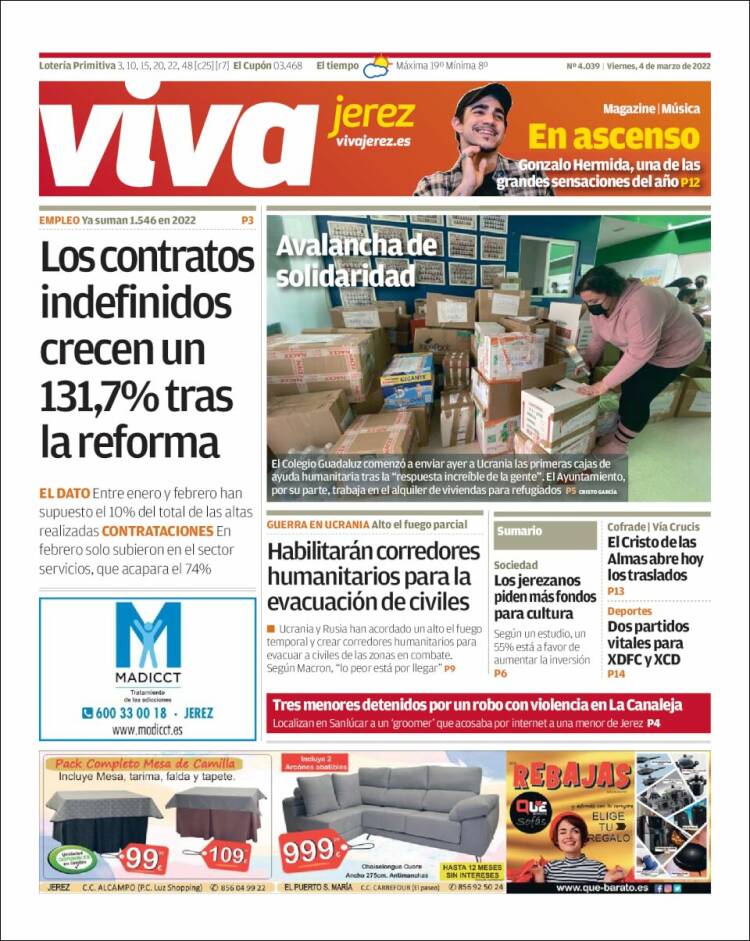 Portada de Información - Jerez (España)