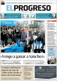 Portada de El Progreso (España)