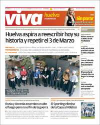 Portada de Viva Huelva (España)